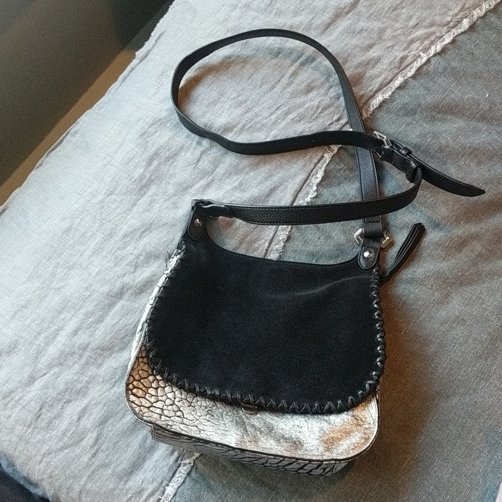 OrYany bubble leather lamb purse